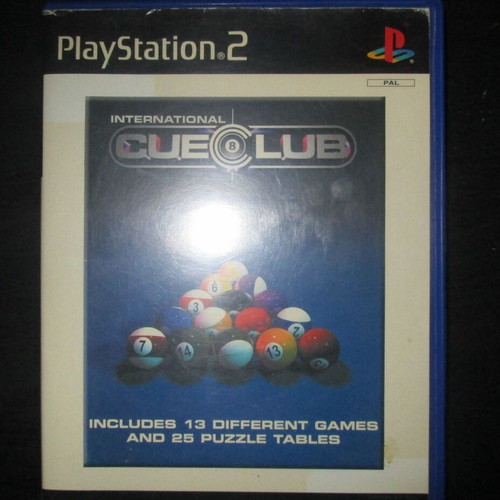 International Cue Club PS2 used game