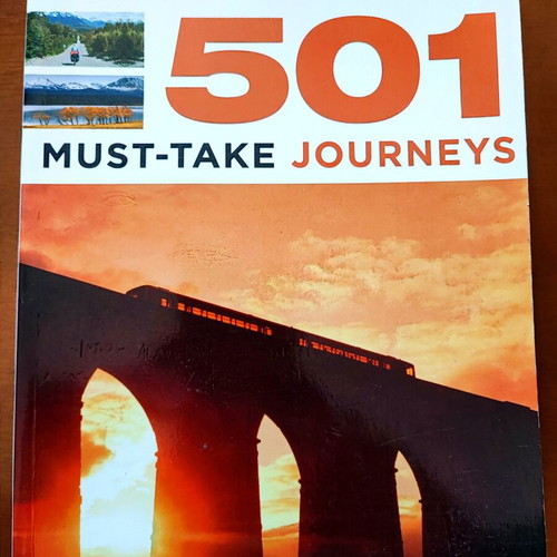 501 Must-Take Journeys book like new, English