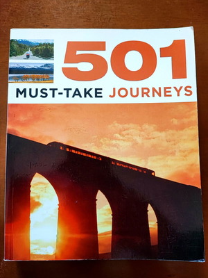 501 Must-Take Journeys book like new, English