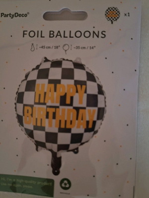 Happy Birthday foil balloon new