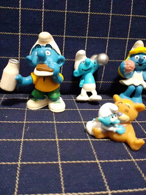 Smurfs figures new in good condition