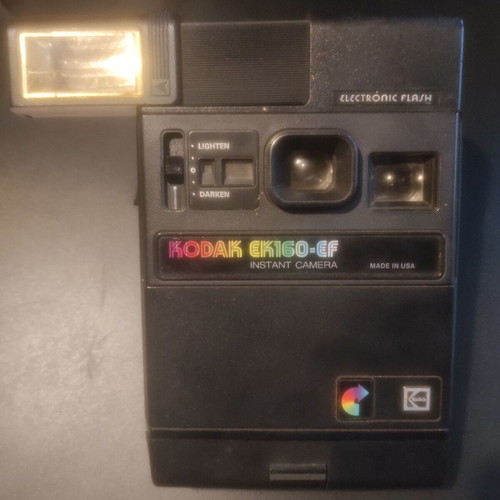 Kodak EK160-EF instant camera vintage retro
