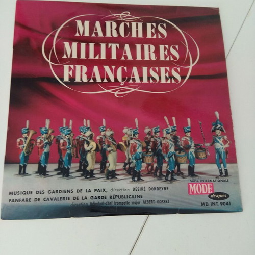 Marches Militaires Francaises vinyl record used, military marches