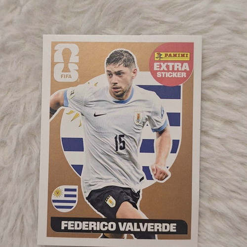 Federico Valverde extra sticker Panini new