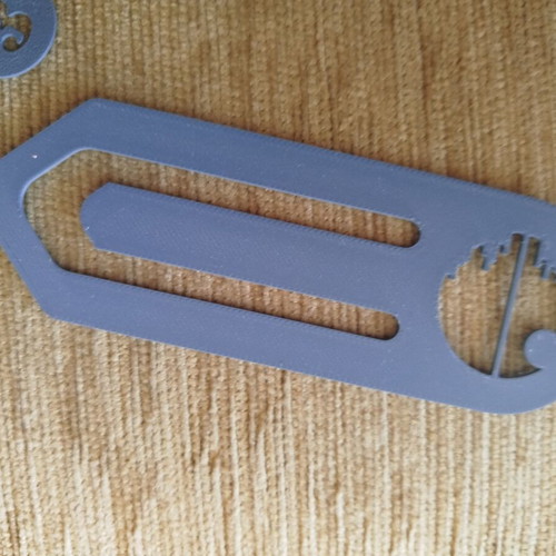 3D Printed Bookmarks like new, various sizes