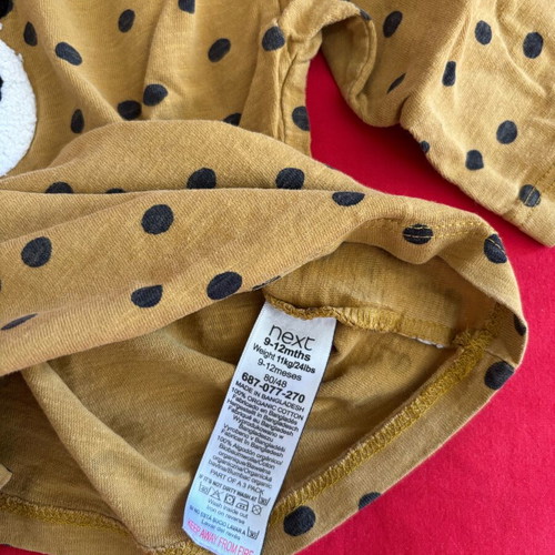 Next unisex baby shirt 9-12 months like new