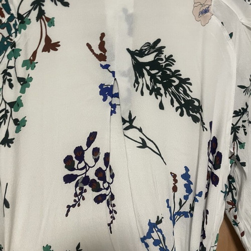 Massimo Dutti floral dress with removable belt, like new, size 36