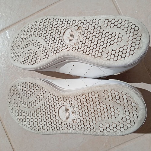 Adidas Stan Smith sneakers like new, white and blue, size 38