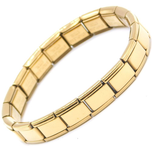 Nomination elastic steel bracelets new, gold and silver
