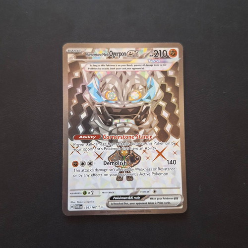 Κάρτα Cornerstone Mask Ogerpon καινούργιο Pokemon