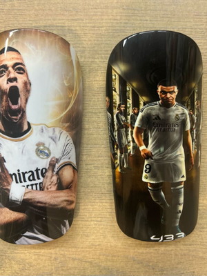 Mpappe Shin Guards 14cm x 7cm new