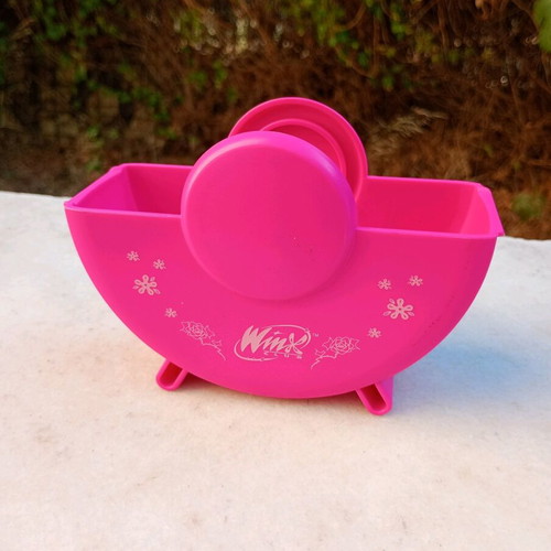 Winx Club plastic storage container used for small items