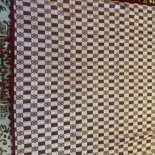 Woven tablecloth new with handmade lace 1.50x1.50