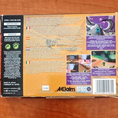 Nintendo 64 Extreme-G like new PAL edition