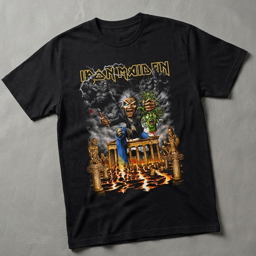Iron Maiden Athens OAKA T-shirt new, black