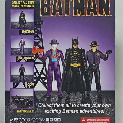 Mezco 2025 5 Points Batman 1989 The Joker action figure new