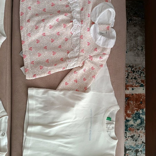 Winter blouses used, pack of 4 for 6-9 months old