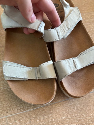 Scholl beige sandals size 36 new, anatomical from pharmacy