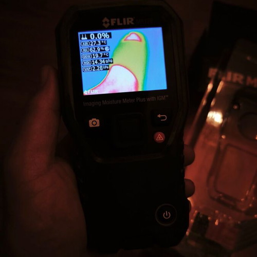 FLIR MR176 Moisture Meter with Thermal Camera like new