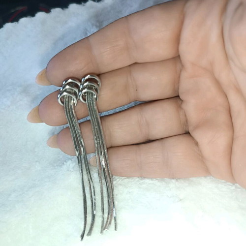 Folie Folie silver earrings new
