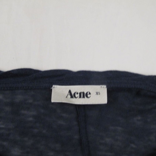 Acne women's top XS blue linen like new