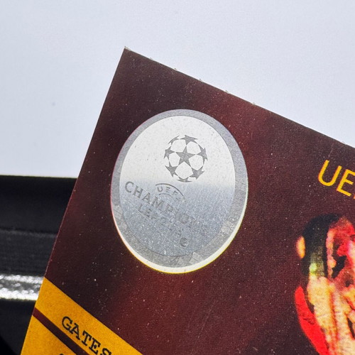 Champions League Final Ticket 2001 Bayern Munich - Valencia used