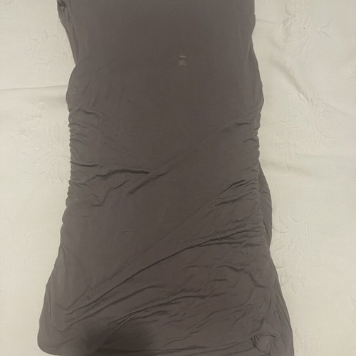 H&M elastic blouse like new, brown color, size M