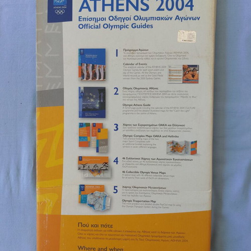 Athens 2004 Official Olympic Games Program Set