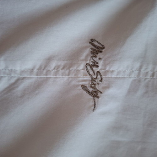 Miss Sixty Shirt L white used, fitted with button closure