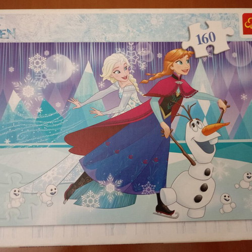 Trefl Disney Frozen Puzzle 160 pieces like new
