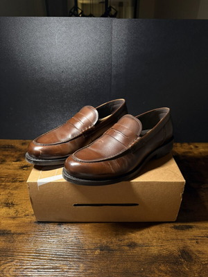 Zara brown moccasin shoes size 45 EU