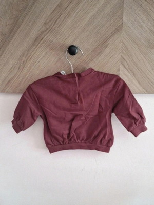 Prénatal baby sweater size 56, burgundy