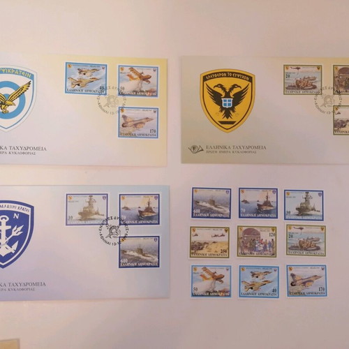 Armed Forces 1999 stamp set and first day covers new