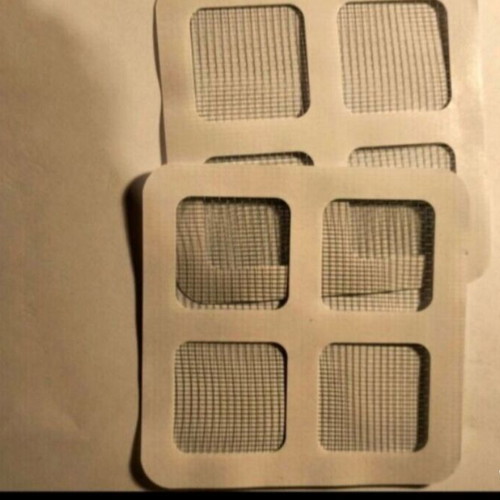 Adhesive protective siphon screens, pack of 12 pieces