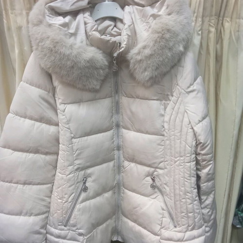 Yookie women's beige short winter jacket new