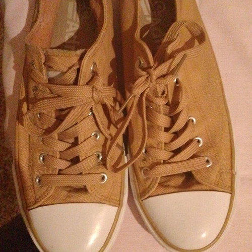 Admiral men's sneakers used size 43 yellow orange