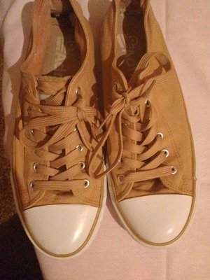 Admiral men's sneakers used size 43 yellow orange