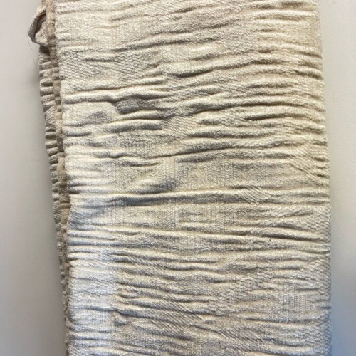 Upholstery fabric like new with natural texture beige/cream