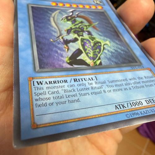 Yu-Gi-Oh Black Luster Soldier και Ritual χρυσές κάρτες σαν καινούργιο