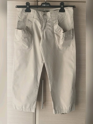 Iceberg Capri pants like new, beige, women's