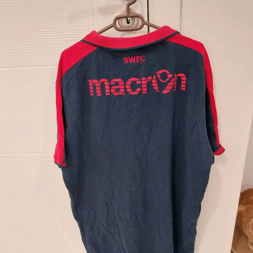 Bolton Wanderers Football Training Shirt Macron 4XL like new