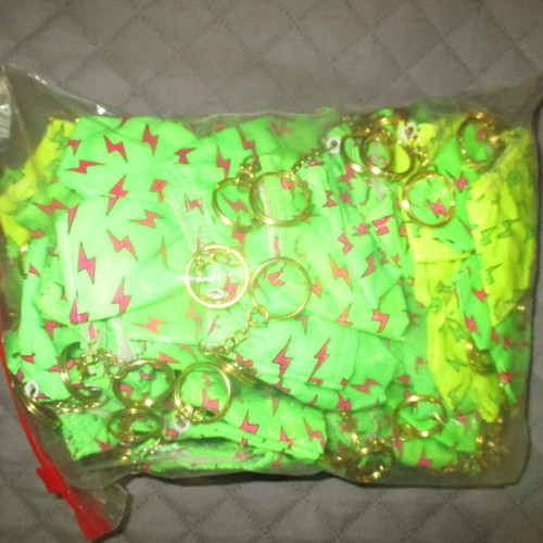 Mini packaging keychain bags pack like new, 70 pieces