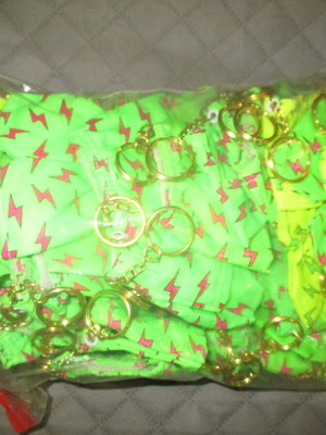 Mini packaging keychain bags pack like new, 70 pieces