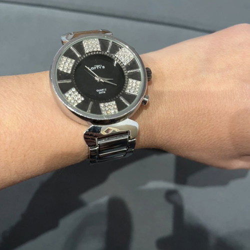 Lofty's women's watch like new with silver metal bracelet