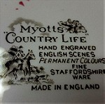  Myotts Country Life ΟΒΑΛ ΠΙΑΤΕΛΑ VINTAGE