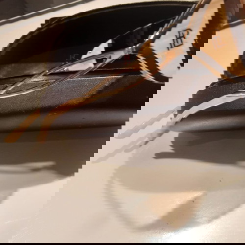 Γυαλιά ηλίου Ralph Lauren μεταχειρισμένα, μπεζ και χρυσαφί