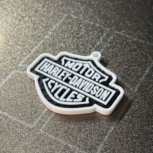 Harley Davidson 3d printed keychain new #2