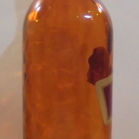 Johnnie Walker Red Label old promotional bottle used, sealed, empty