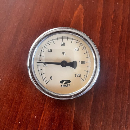 Fimet Analog Contact Thermometer 0-120°C like new