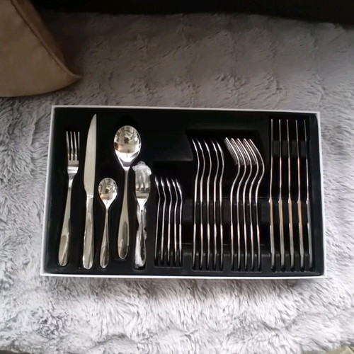 Cutlery set 30 pieces stainless steel new